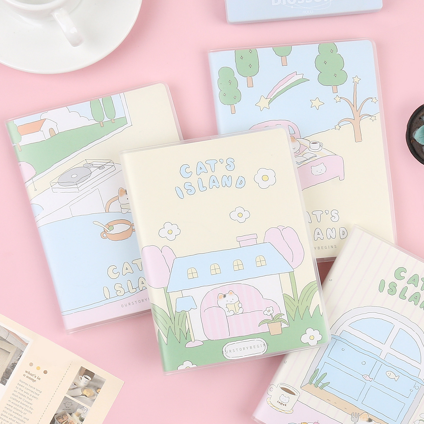 初品官方/糖果梦 口袋胶套本 创意唯美简约小清新高颜值办公学生便条本随身笔记本文具记事本日记本子a6