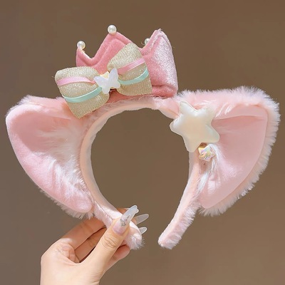 迪士尼发箍可爱玲娜贝儿头箍女达菲雪莉玫发卡迪斯尼游乐园头饰