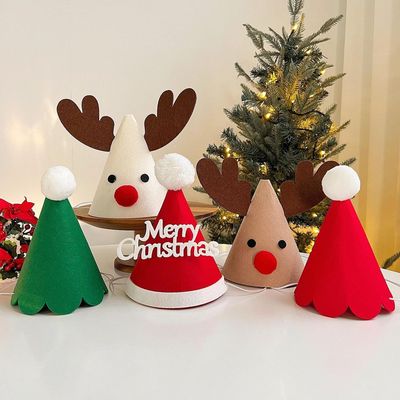 ins圣诞帽子圣诞节派对拍照道具