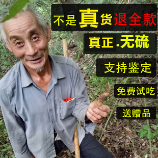 非云南新鲜天麻神农架深山无硫天麻野外生干货天麻片天麻粉500g