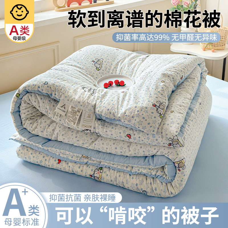 100%新疆棉花纯棉全棉被子棉被芯