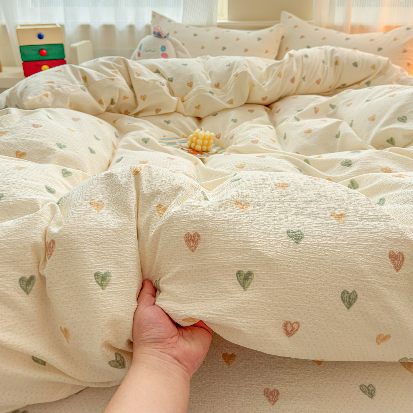 A类云感超柔双层纱被套单件非全棉纯棉150x200x230单双人被罩秋冬,床上用品,被套,淘宝优惠券,粉丝福利购,淘宝优惠卷