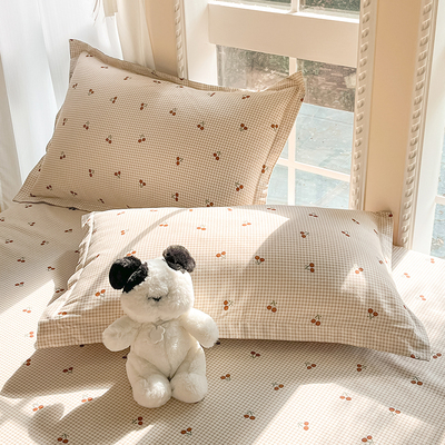 100%全棉枕套单只全棉一对内胆套