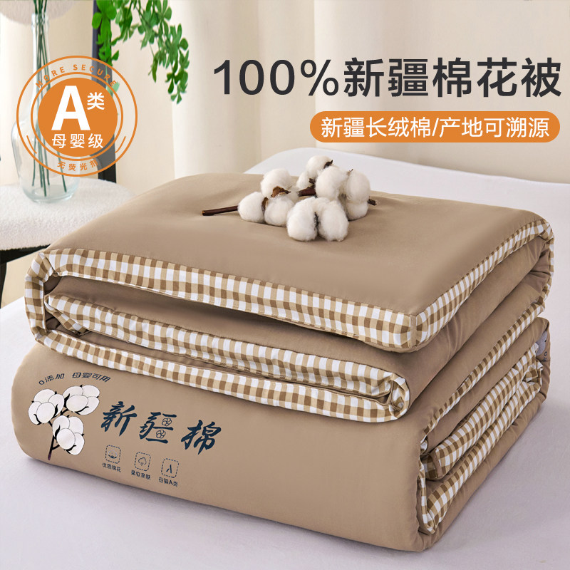 新疆棉花被子被芯加厚保暖冬被