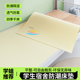 学生宿舍床上榻榻米床垫防潮毛毡垫隔脏单人床可卷折叠透气垫子