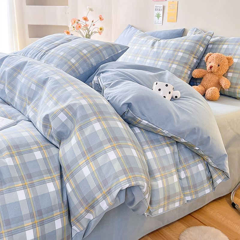 水洗棉被套单件学生宿舍