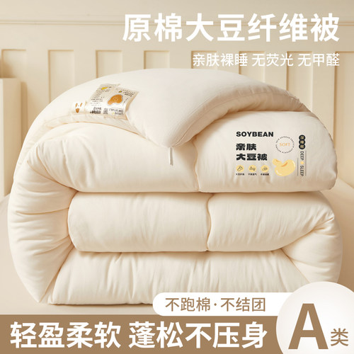 大豆纤维被子被芯夏凉空调被学生宿舍单人冬被春秋被棉被四季通用