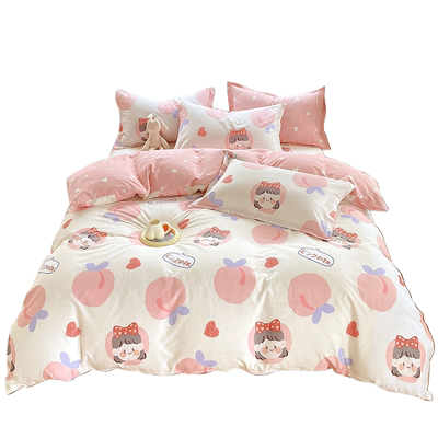 100%纯棉儿童被套全棉单人被罩