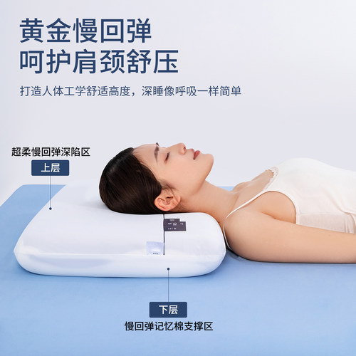 品牌同款0压深睡记忆枕pro