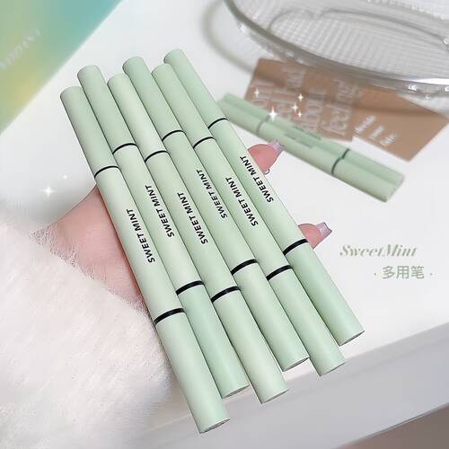 sweetmint多用笔眼影卧蚕下唇线鼻影高光修容提亮双头一笔多用