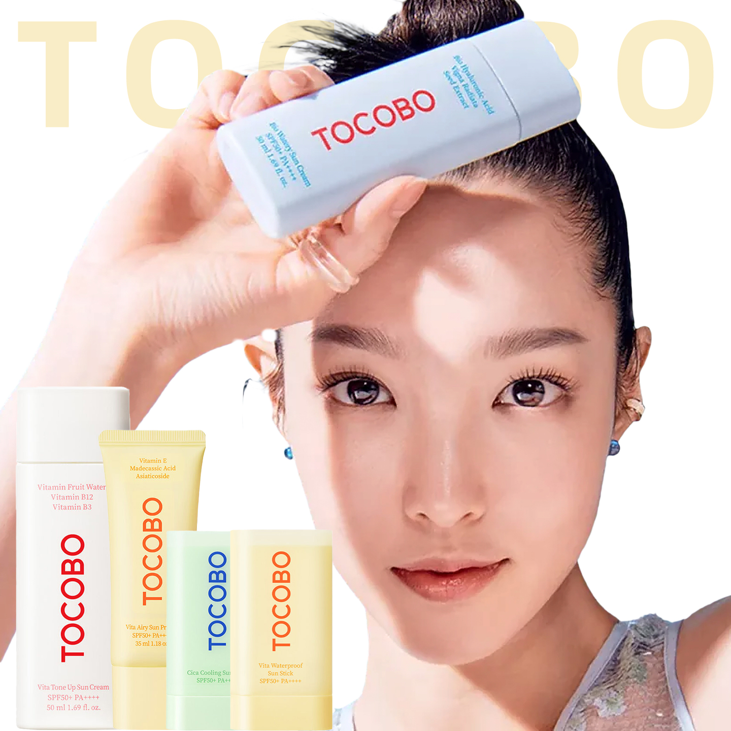 韩国TOCOBO防晒霜涂抹防晒棒