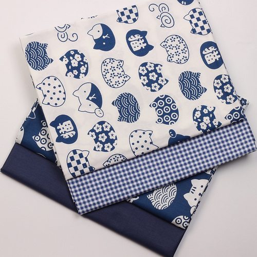 100%棉手工床品服装卡通纯棉40支