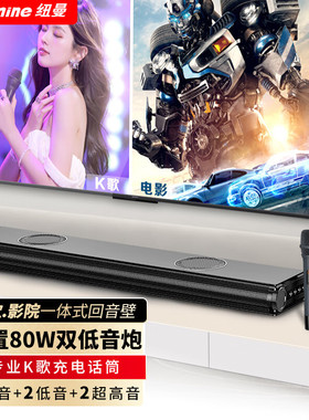 纽曼（Newmine）AK-600 Pro 音响卡拉OK 家庭影院KTV 电视音响回