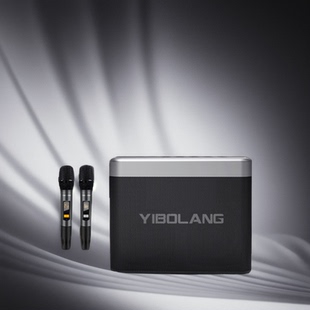 意博朗重低音X48高颜值200W大功率K歌蓝牙音响一体机无线串联音箱