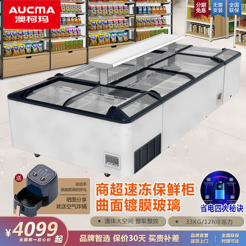 卧式冷冻柜澳柯玛商用