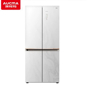 AUCMA BCD-505WPGXZV NEW, встроенный с нулевым четырехдверным четырехдверным холодильником безморозных охлаждаемого охлаждения.