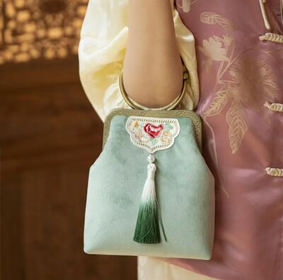 Pmsix女包中国风旗袍包小包包女
