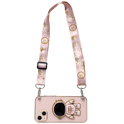 苹果多功能竖立折叠支架斜挎背带