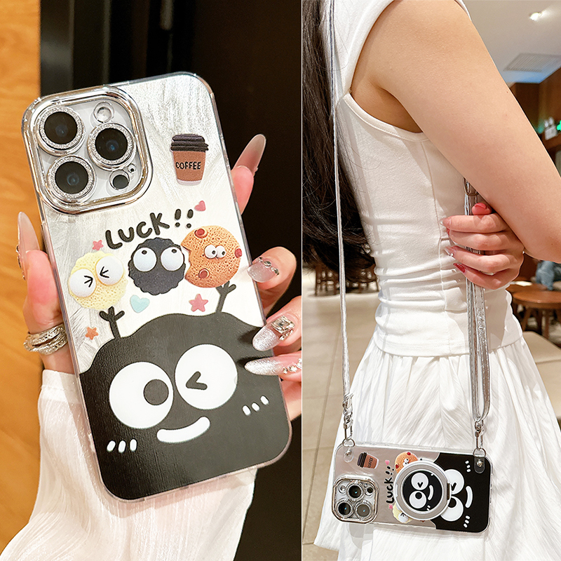 适用华为指环旋转支架送斜挎背带