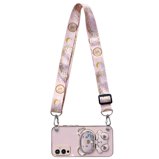 适用一加15手机壳补妆镜子11pro带支架一加13挂绳ace6t斜挎可背ace5可爱小熊一加12防摔Ace3v镜头全包软硅胶