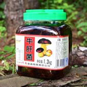 山里香牛肝菌1.2kg云南易门特产美味牛肝菌油炸野生菌即食罐装