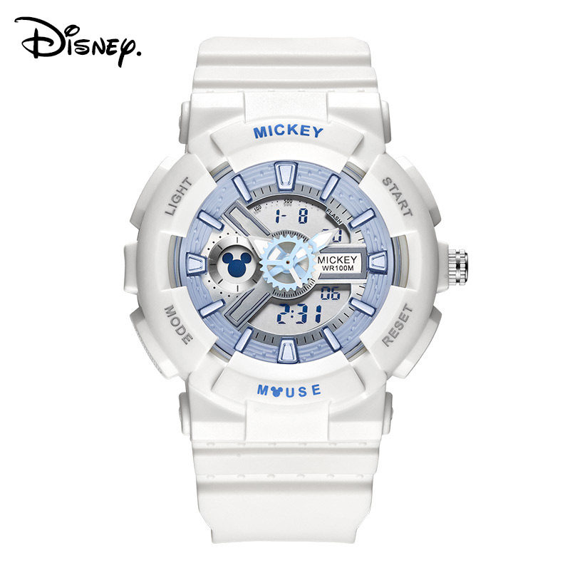 迪士尼联名手表女学生限量款独角兽高中生运动防水中学生电子手表