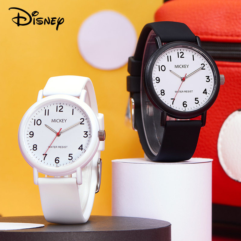 迪士尼手表女学生考试专用女孩女款简约初高中小学生儿童电子表男