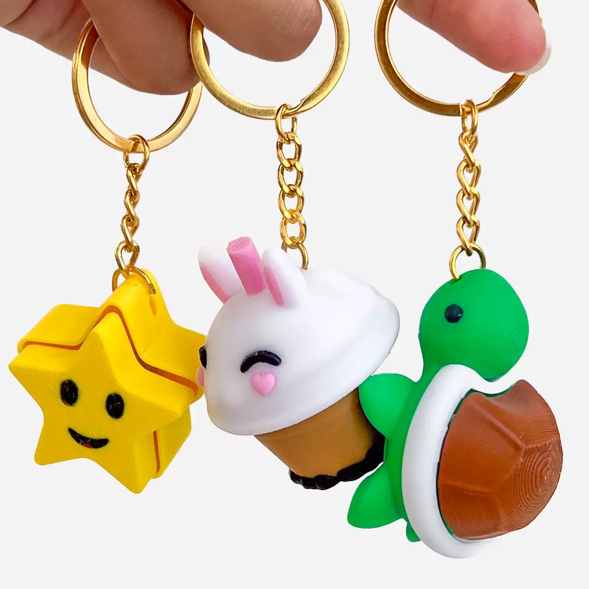 3D打印 按压创意点击器指尖球形立体魔方减压解乏键几何儿童玩具