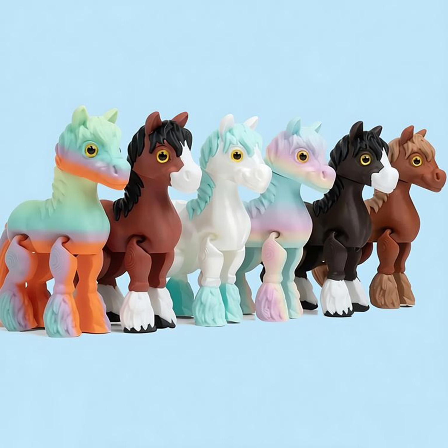 3D打印马2026新款玩具马年礼物