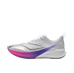 䨻丝轻弹科技轻量高回弹竞速体考体测训练女款 李宁赤兔8 Pro跑鞋