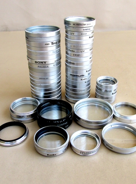 索尼松下JVC佳能摄像机25 27 30.5 34  34 37 43mm小镜头口径UV镜