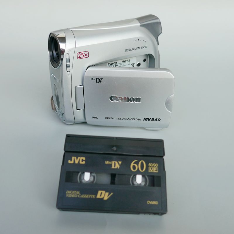 Canon/佳能 MV940数码摄像机miniDV磁带采集播放视频录像机