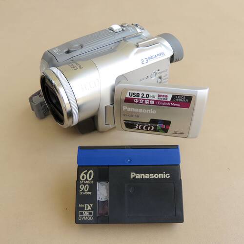 Panasonic/松下 NV-GS158GK数码摄像机DV带录像采集3CCD摄影机