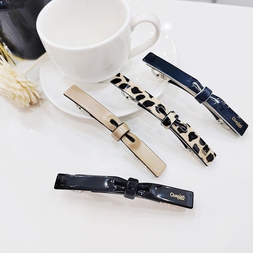 细边横夹佩妮简约百搭顶夹日韩