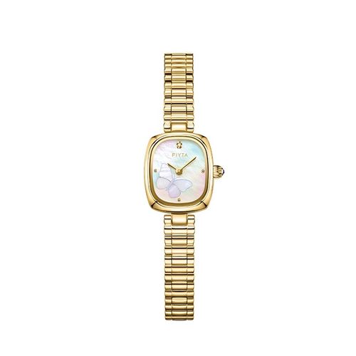 飞亚达福蝶小金表贝母盘石英女表