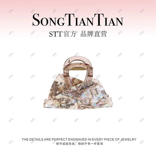 【ST】轻奢百搭三角形抓夹