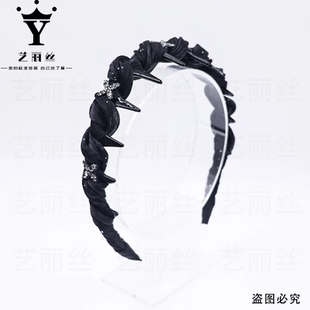 东方之珠 高奢四叶草薄纱[四叶草发箍]  YL954