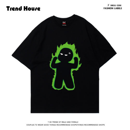 Trend House LIEF oversize High Street 原创印花短袖T恤打底衫