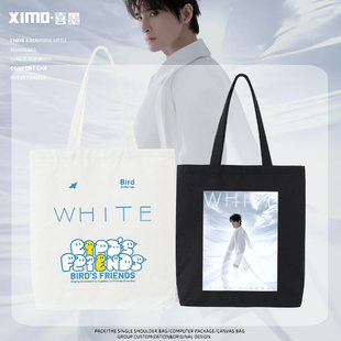 张远演唱会应援呆呆鸟的朋友们周边帆布包男女粉丝百搭手提单肩包