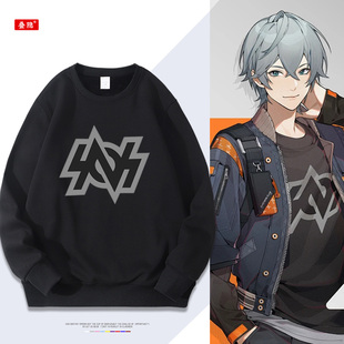 绝区零游戏Random哲同款圆领卫衣男女秋冬二次元打底衫T恤cos衣服
