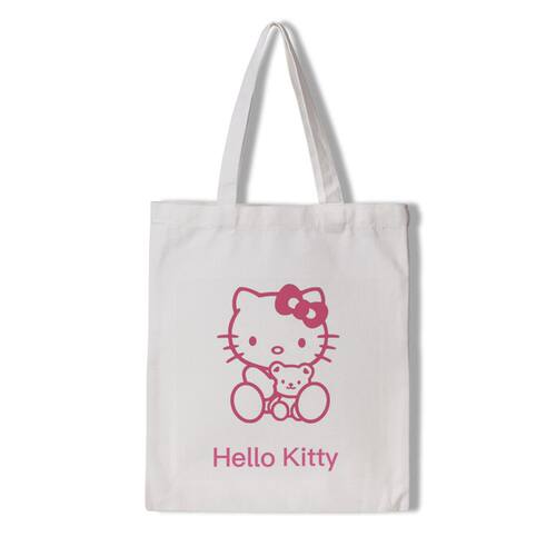 hellokitty凯蒂猫学生帆布袋大容量单肩手提包包定制购物袋装书袋