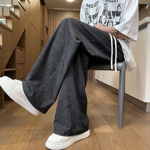 5XL 内景大理石纹冰丝长裤 特P25 HK25498 夏季 2025 新款