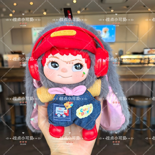 WAKUKU二代娃衣17cm娃衣套装搪胶毛绒酷炫狐狐兔兔玩偶衣服哇库库