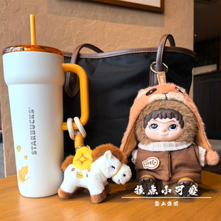 一代哇库库wakuku娃衣20cm玩偶衣服冬装棉马甲装熊偶虞书欣同款