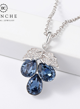 轻奢银吊坠BLANCHE/布兰琪锁骨链