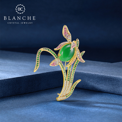 进口奥地利水晶耳环个性