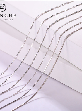 布兰琪s925银日韩风配饰蛇骨链