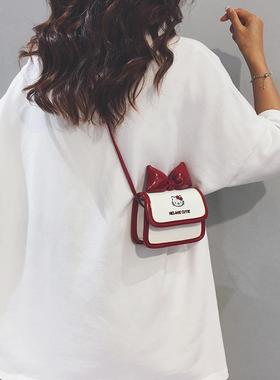 英国Next chek可爱KT猫儿童斜挎包迷你包包女新款女童小方包