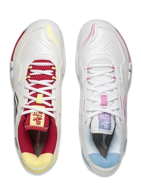 李宁贴地飞行三代lite减震羽毛球鞋男女款比赛专业运动鞋AYTV003