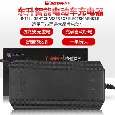 东升电动车电瓶车充电器48V12AH48V20AH60V20通用智能36V72V12V